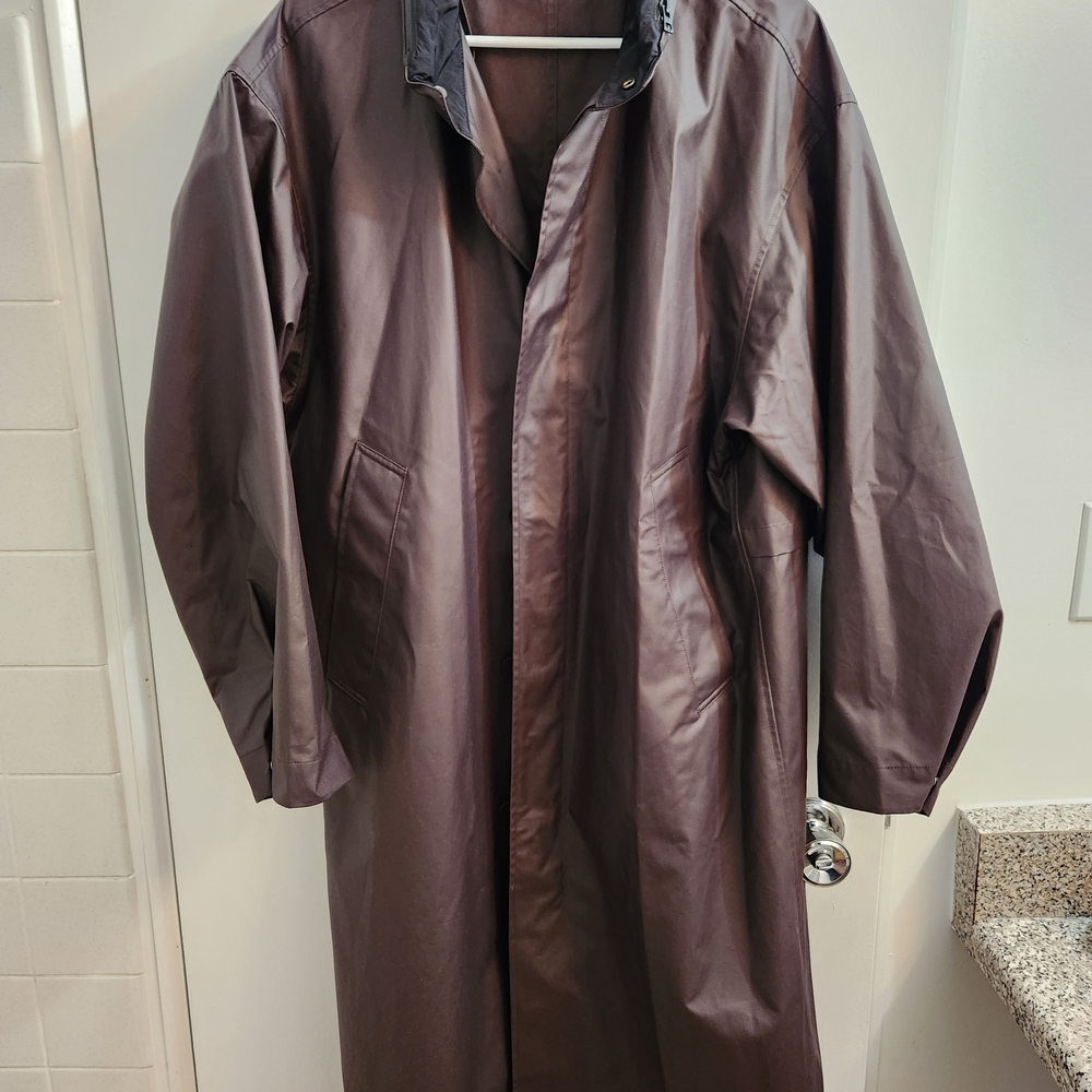 Uniqlo Dark Brown Coat (Runs Large!)